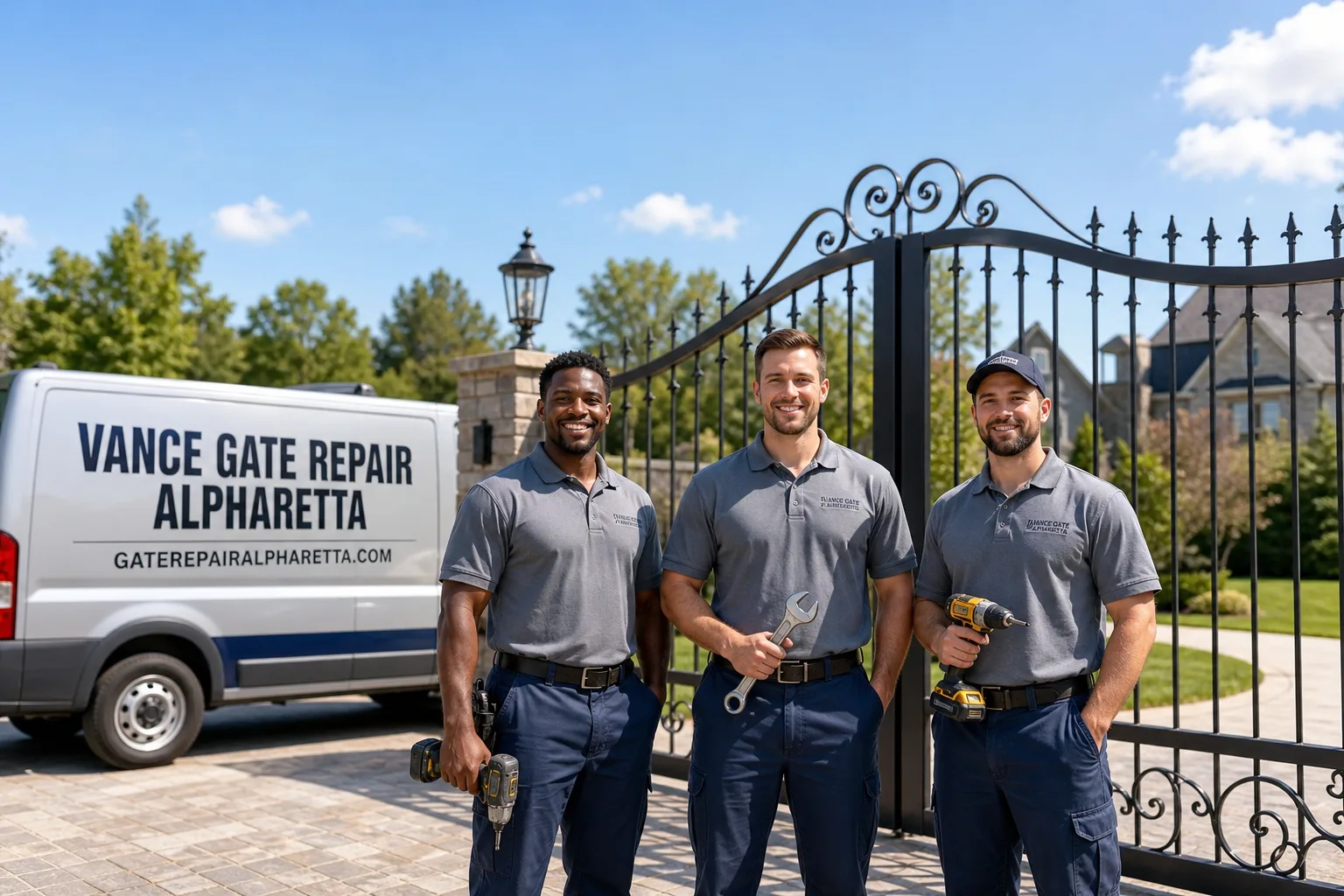 Vance Gate Repair Alpharetta gate repair team